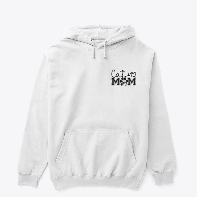 Cat Mom Hoodie – Double-Sided Design
