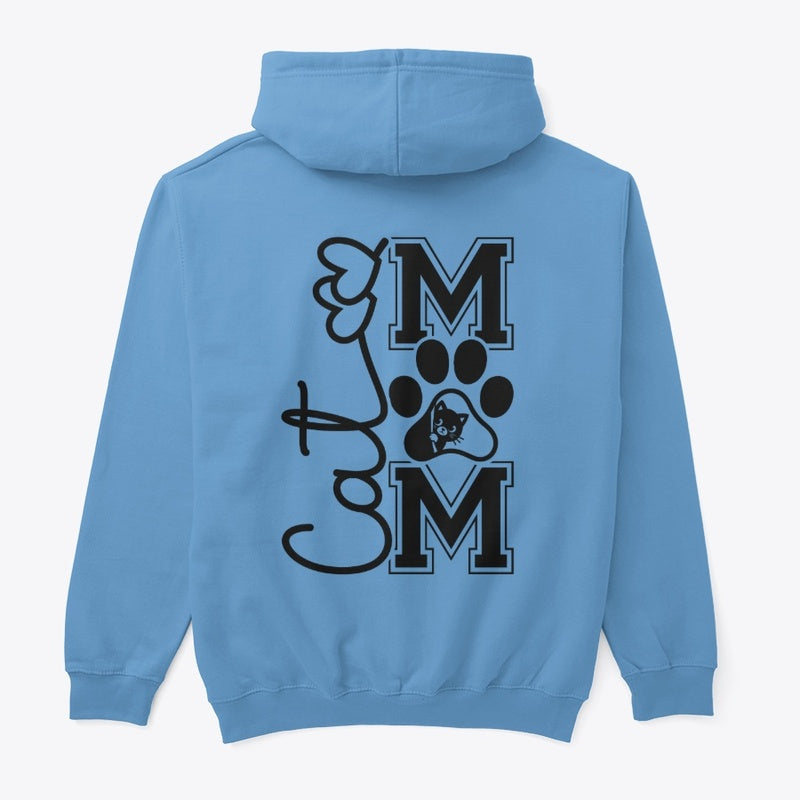 Cat Mom Hoodie – Double-Sided Design