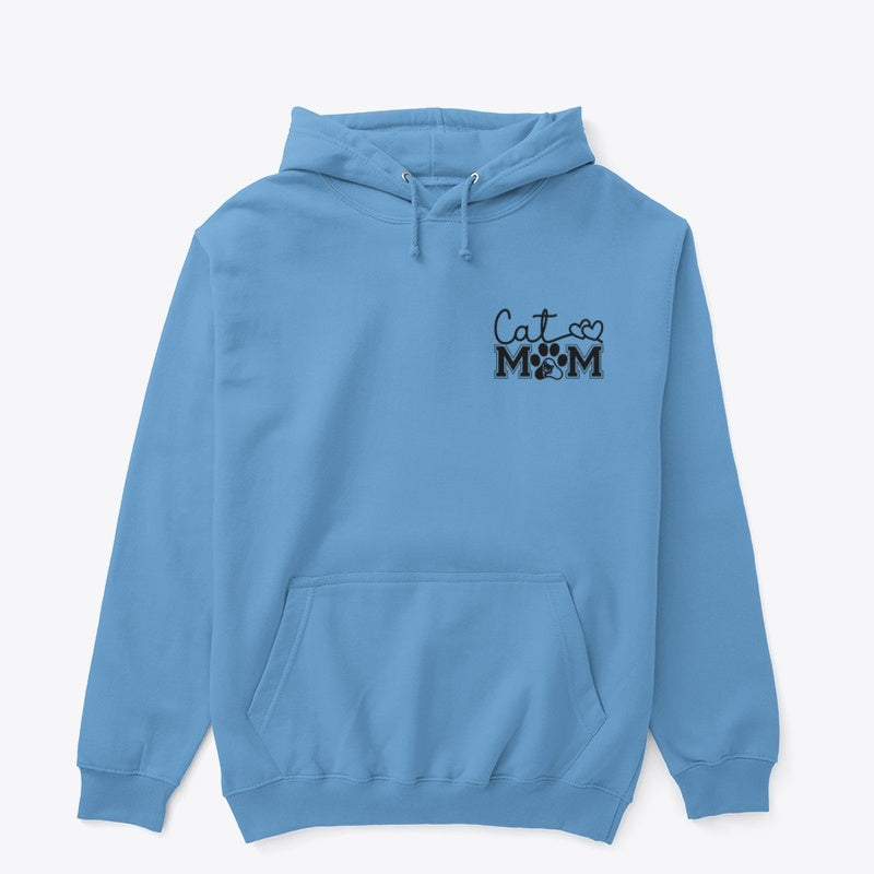 Cat Mom Hoodie – Double-Sided Design