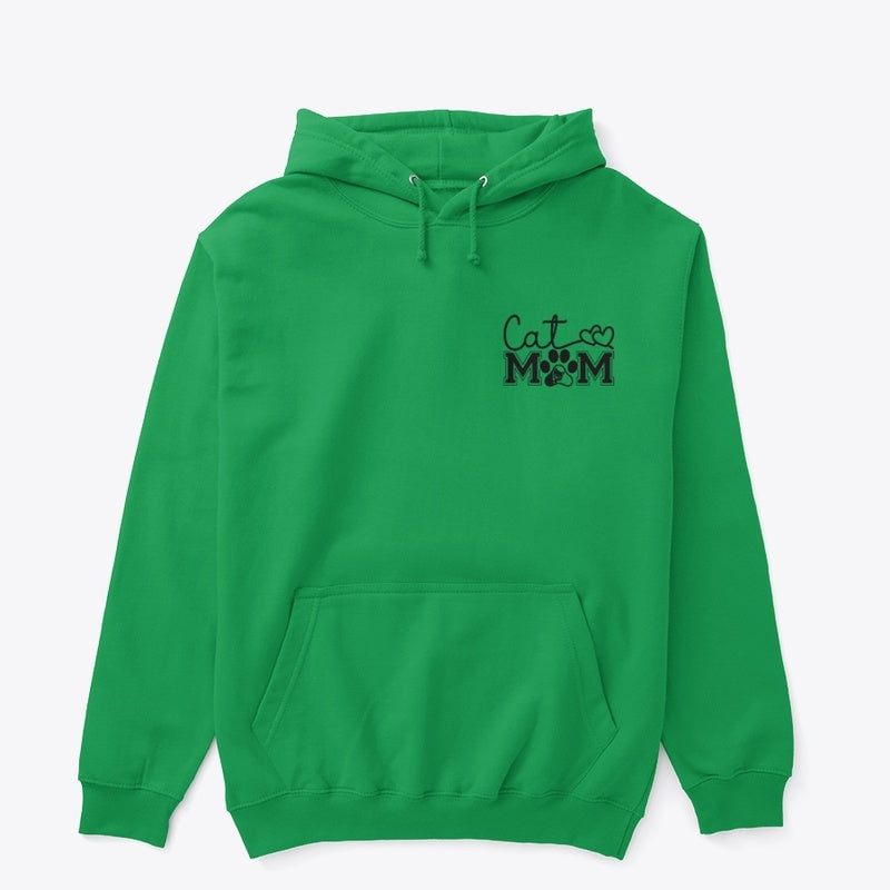 Cat Mom Hoodie – Double-Sided Design