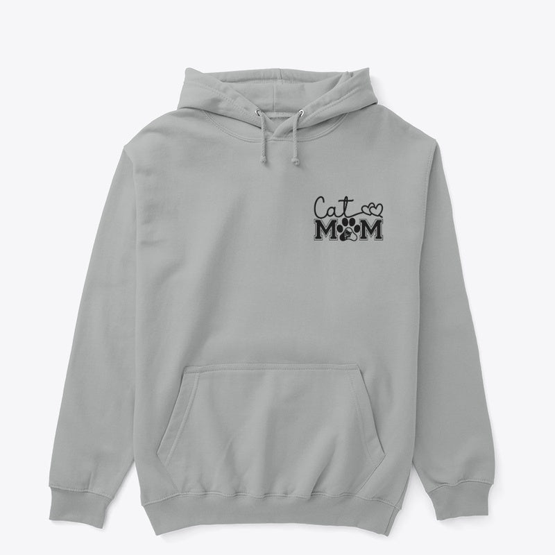 Cat Mom Hoodie – Double-Sided Design
