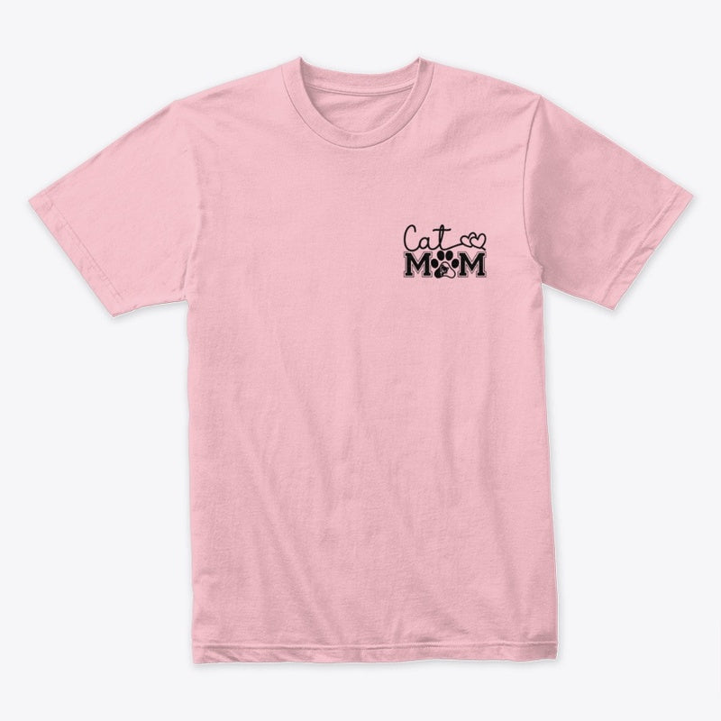 Cat Mom T-Shirt – Double-Sided Design