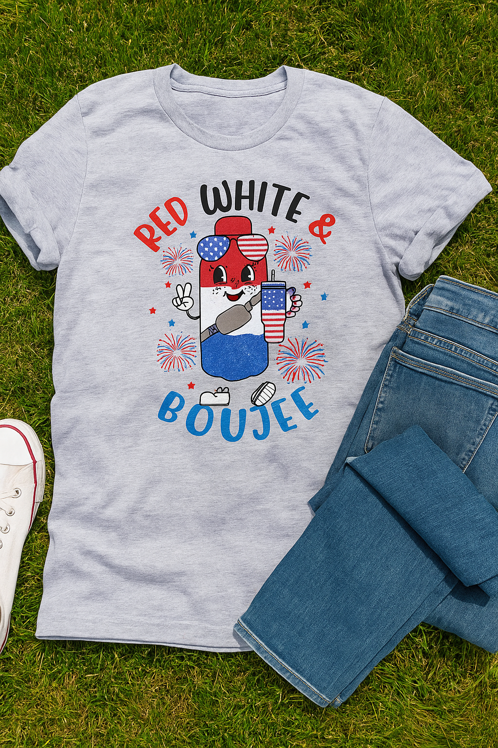 Red White & Boujee T-Shirt
