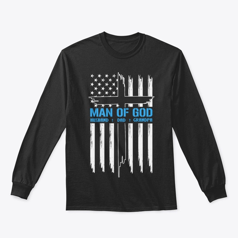Man of God Sweater shirt – Christian Patriotic Apparel