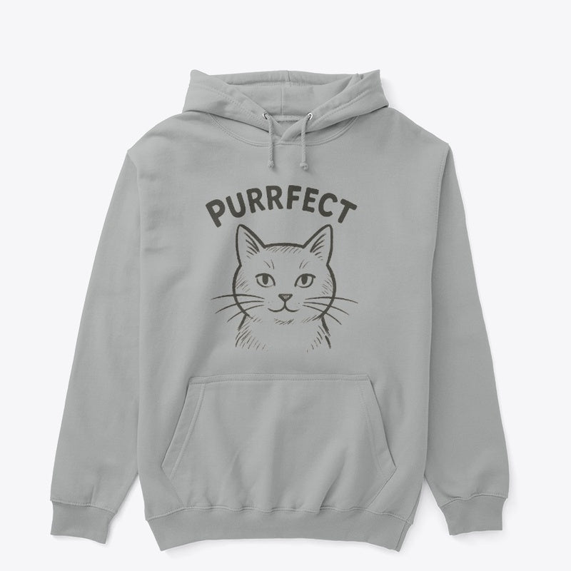 Purrfect Cat Lover Hoodie