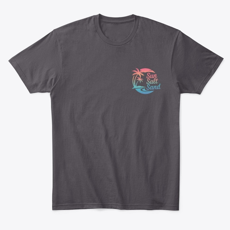 Sun Salt Sand Tropical Sunset T-Shirt – Front & Back Print