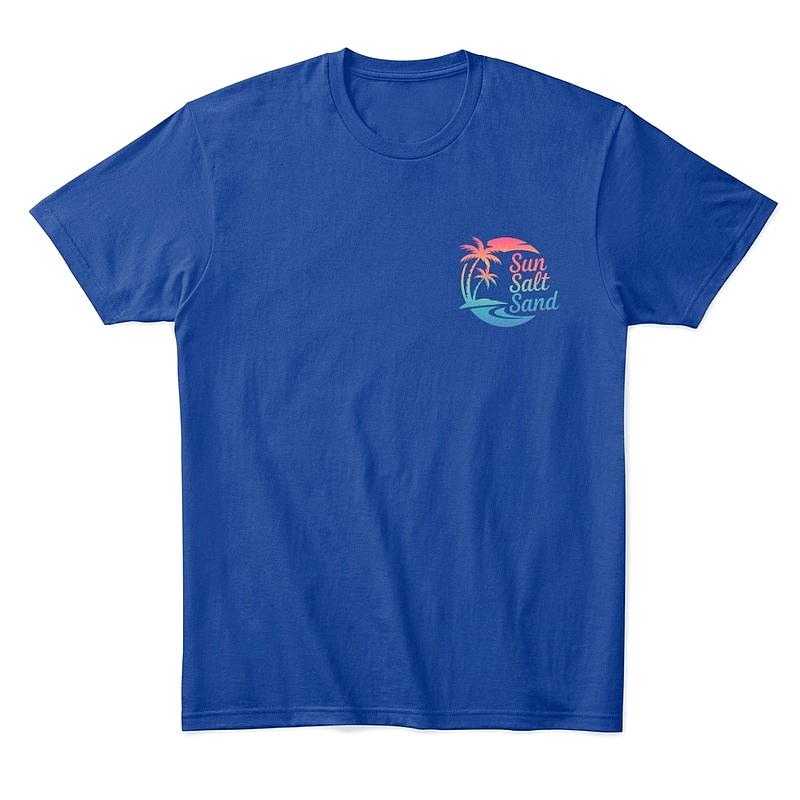 Sun Salt Sand Tropical Sunset T-Shirt – Front & Back Print