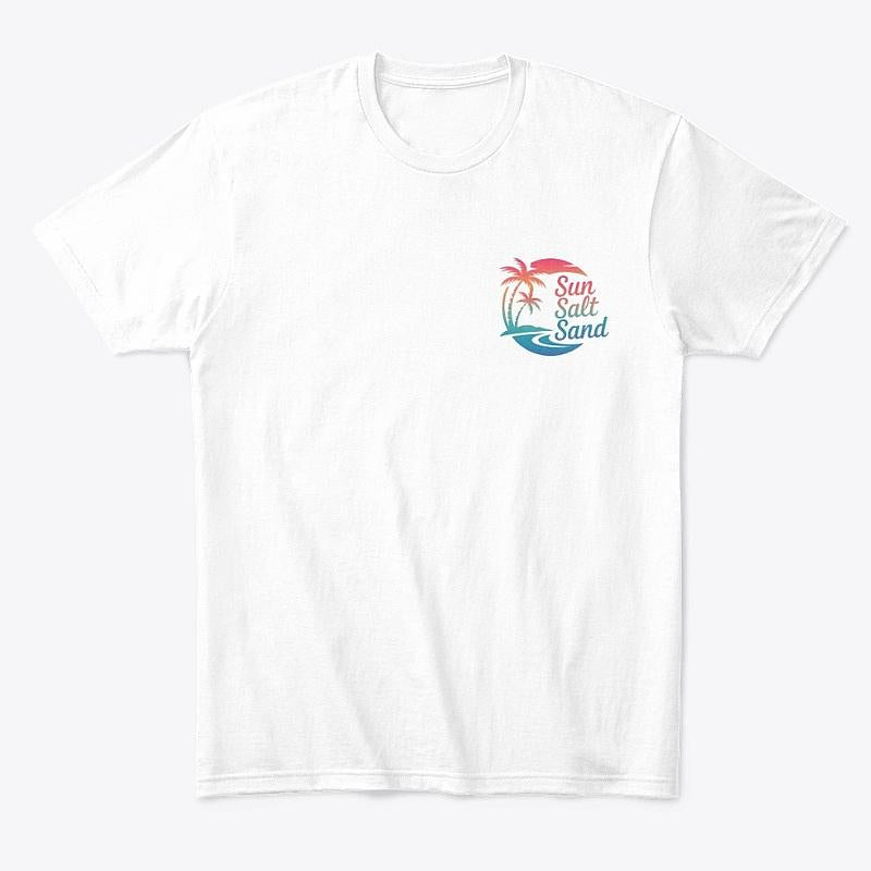 Sun Salt Sand Tropical Sunset T-Shirt – Front & Back Print