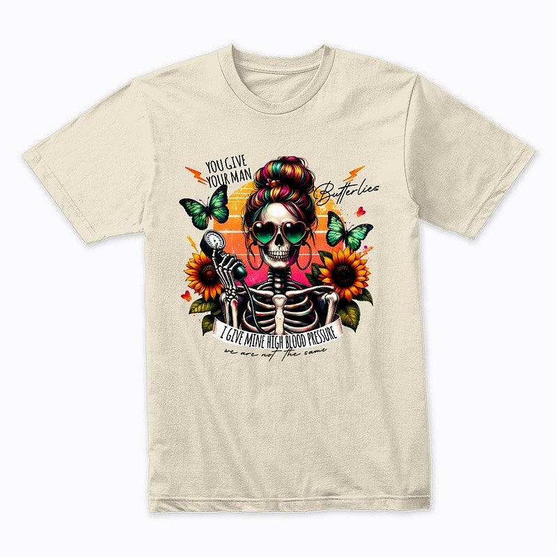 High Blood Pressure Skeleton T-Shirt