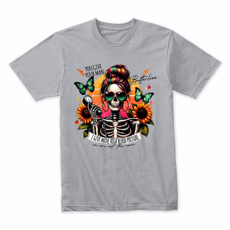 High Blood Pressure Skeleton T-Shirt