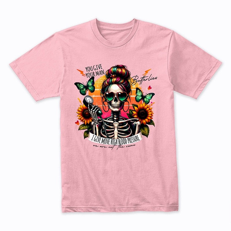 High Blood Pressure Skeleton T-Shirt
