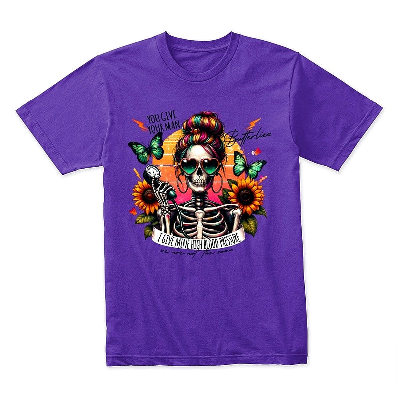 High Blood Pressure Skeleton T-Shirt