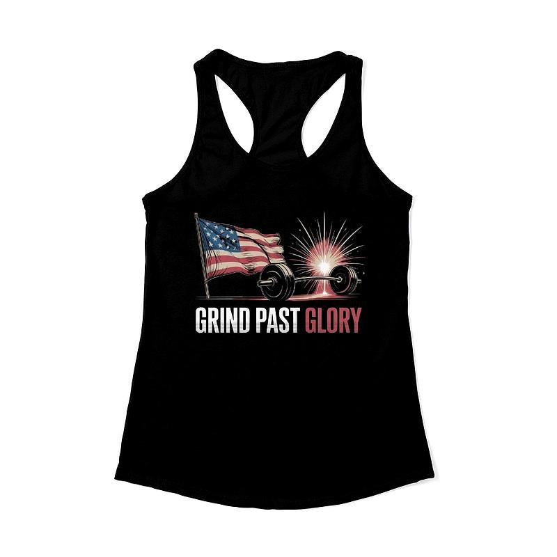 Grind Past Glory Tank Top For Women