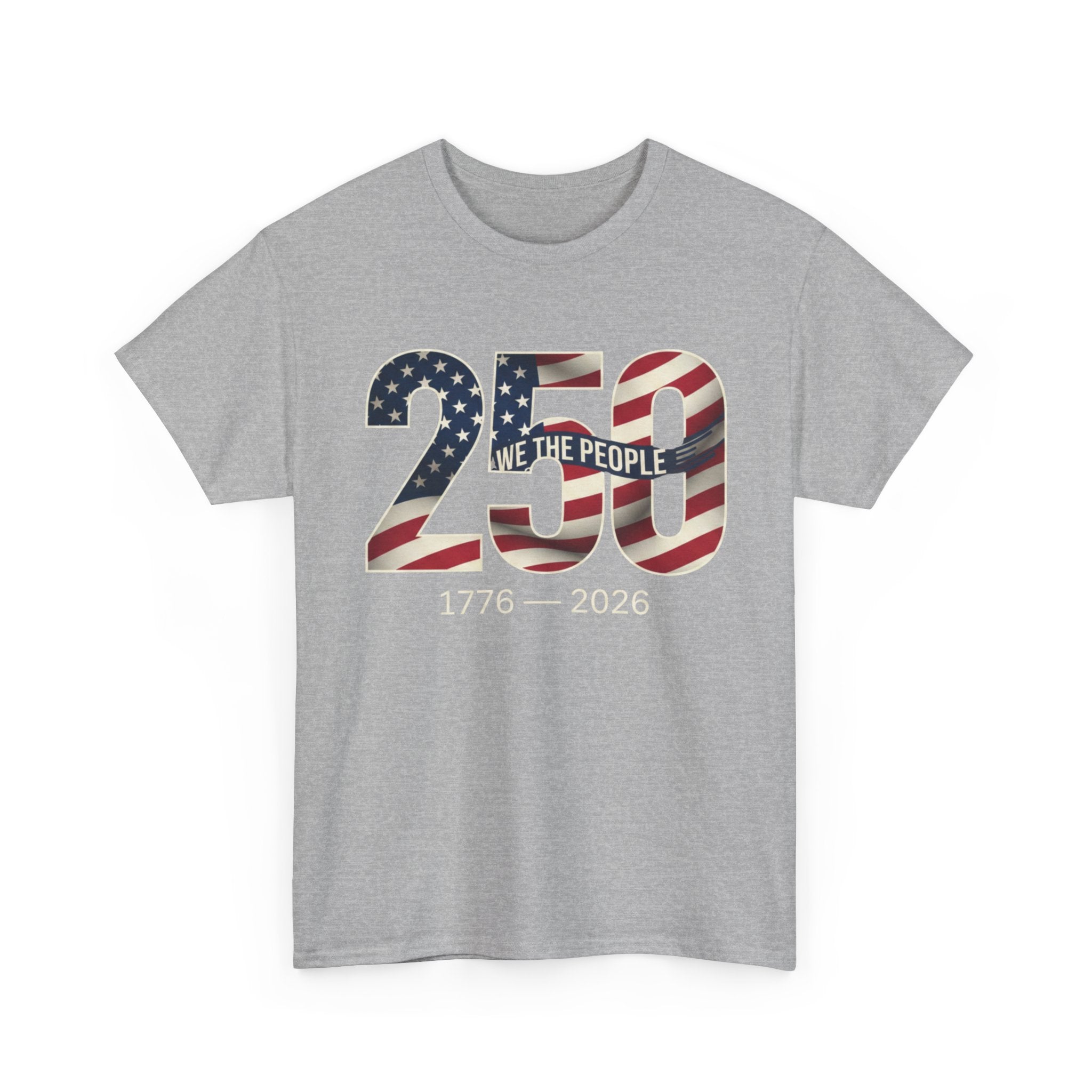 250 We The People American Flag T‑Shirt