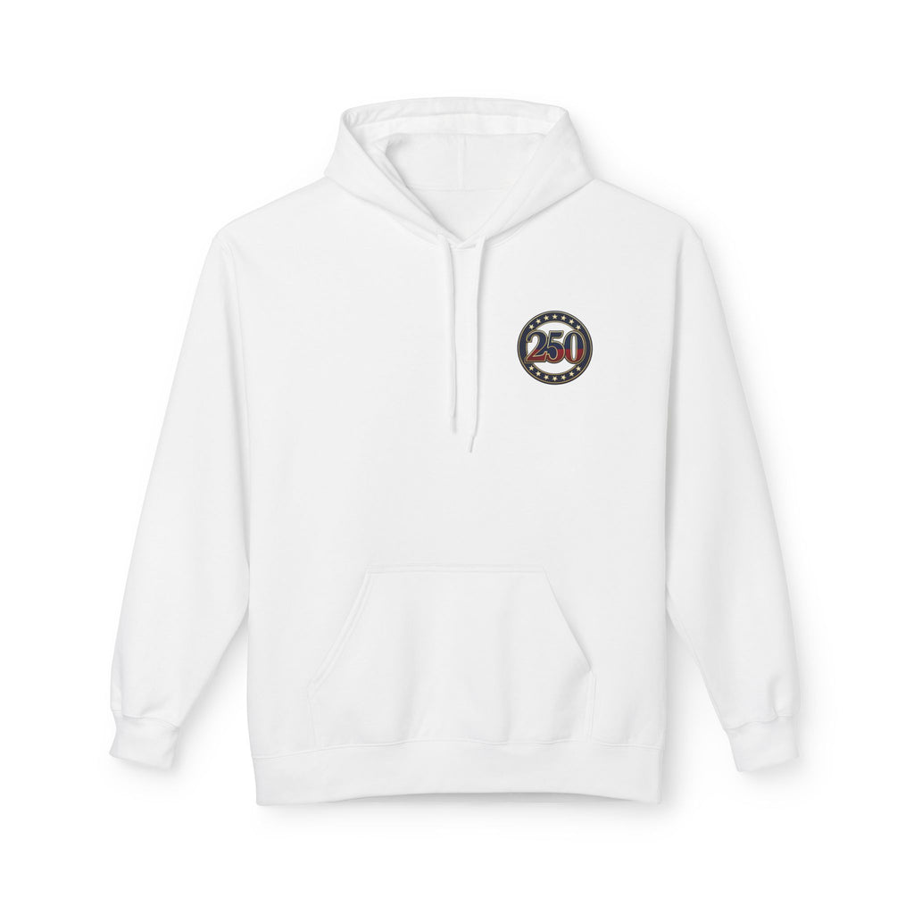 1776–2026 American Flag Hoodie — 250th Independence Anniversary Sweatshirt