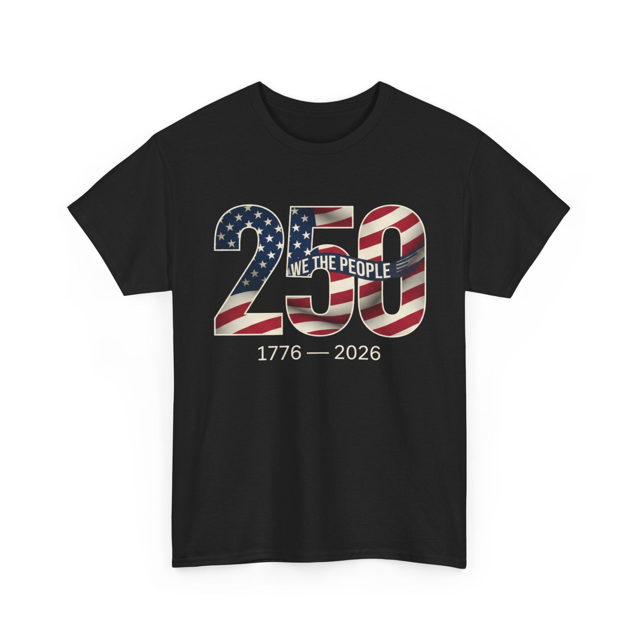250 We The People American Flag T‑Shirt