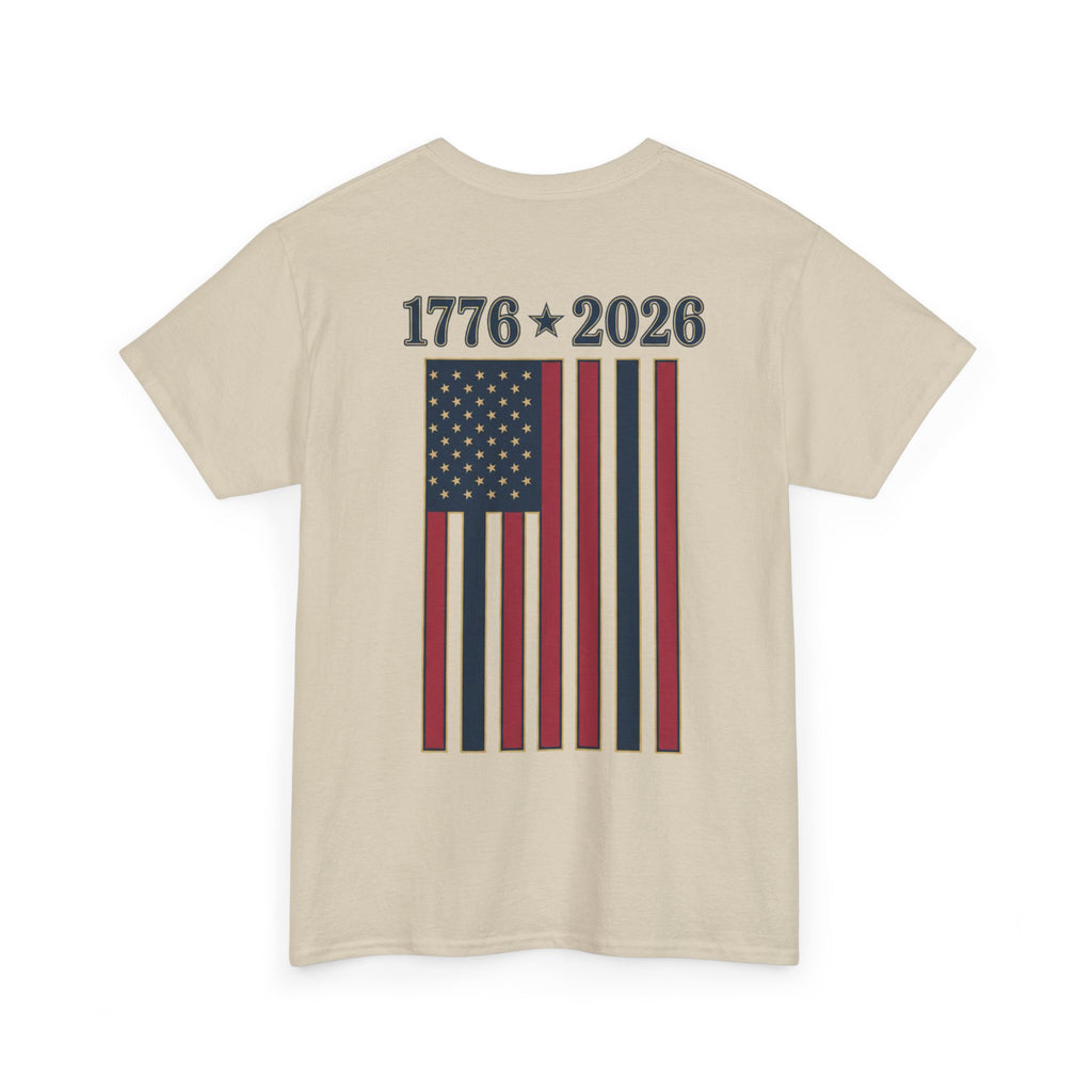 1776–2026 American Flag 250th Anniversary T-Shirt