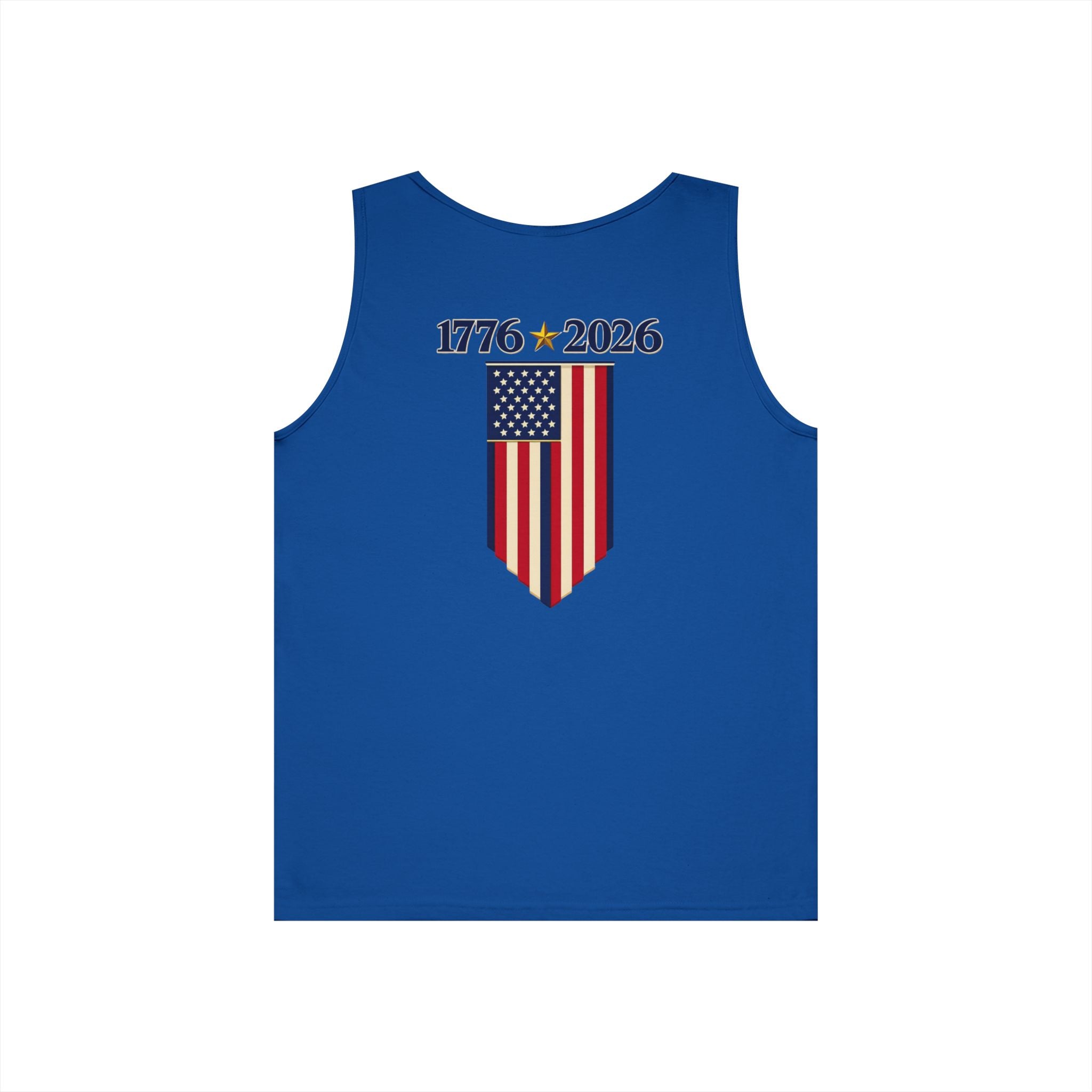 1776–2026 American Flag 250th Anniversary Patriotic Tank Top, Unisex