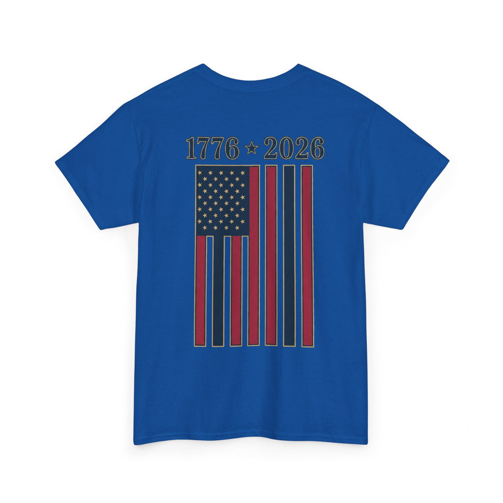 1776–2026 American Flag 250th Anniversary T-Shirt