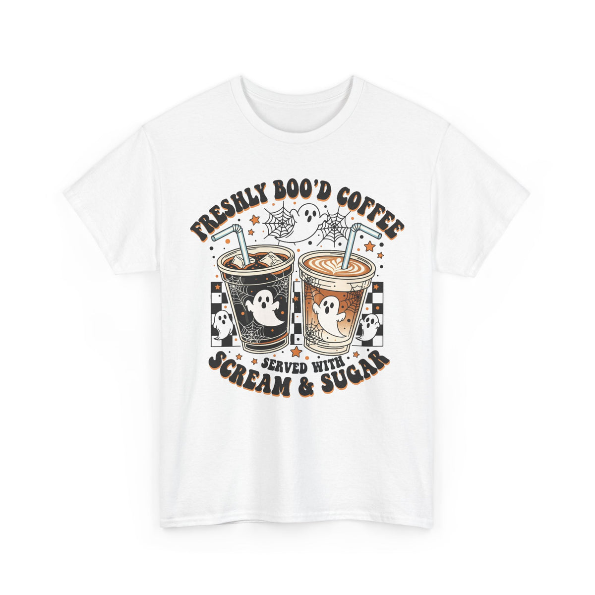 Freshly Boo’d Coffee Halloween Graphic Tee