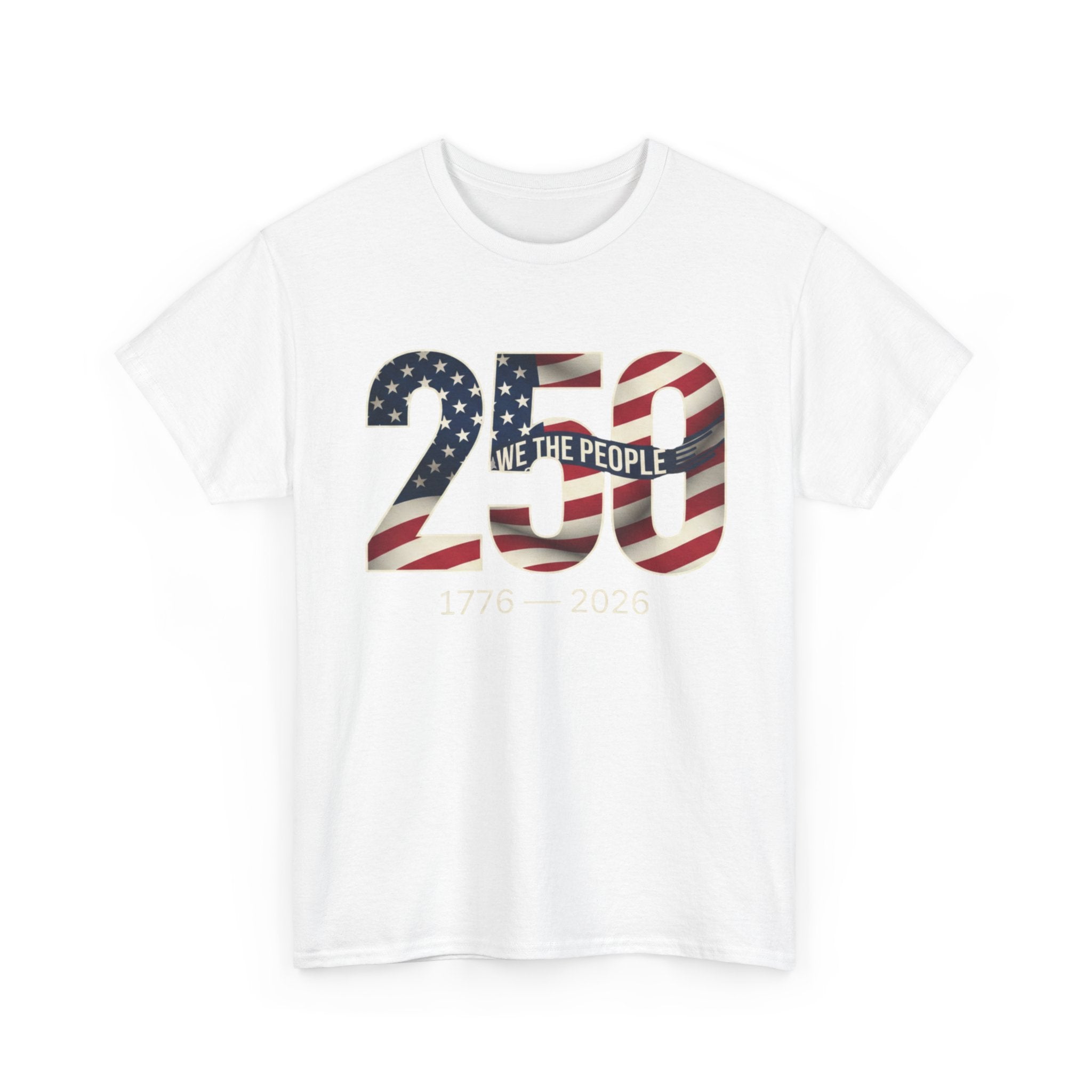 250 We The People American Flag T‑Shirt
