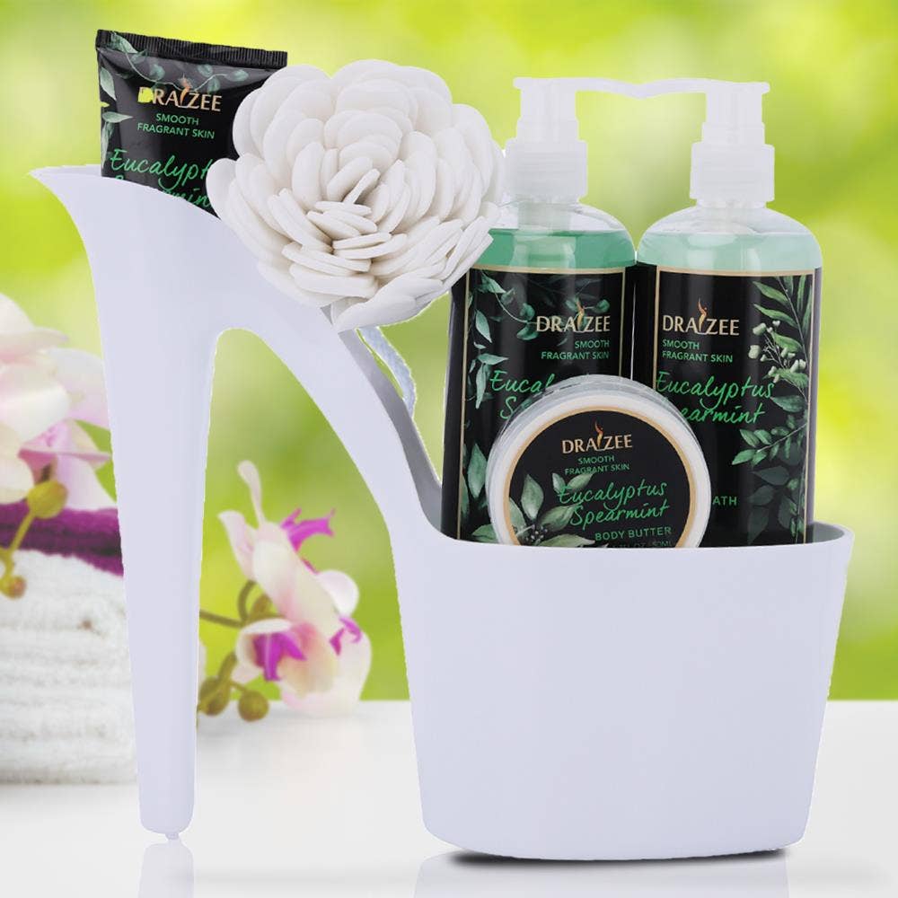Gift for Mom  8 Pc Eucalyptus Spa Set, Gift Set for Women