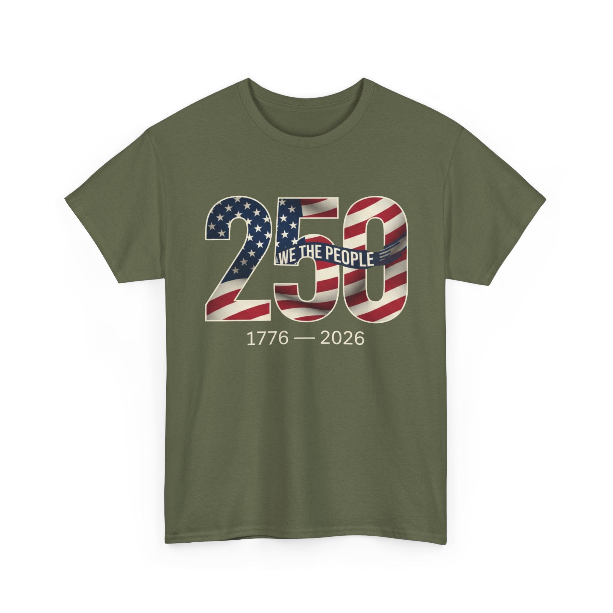 250 We The People American Flag T‑Shirt