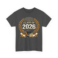 Class of 2026 Graduation T-Shirt — Cap, Diploma & Laurel Design
