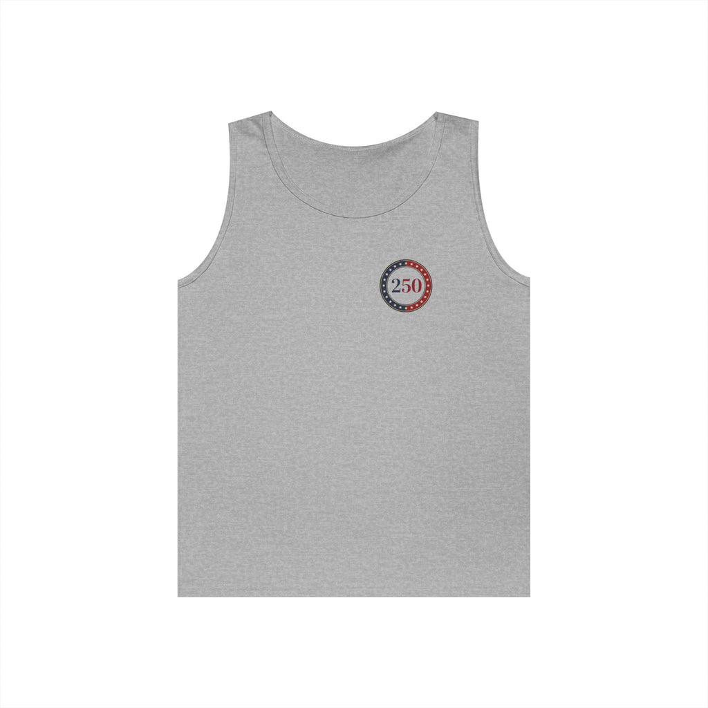 1776–2026 American Flag Tank Top — 250th USA Anniversary Patriotic Tank, Unisex