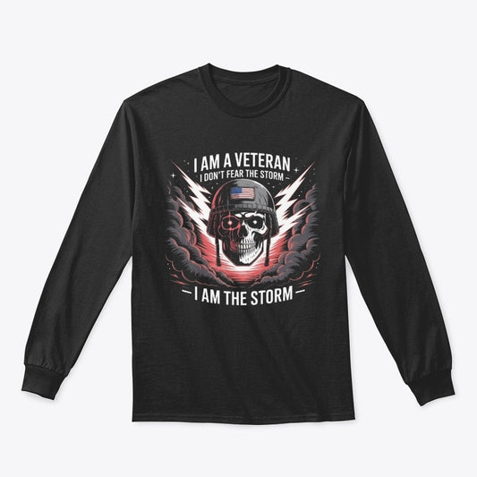 I Am the Storm Veteran Long Sleeves Tee