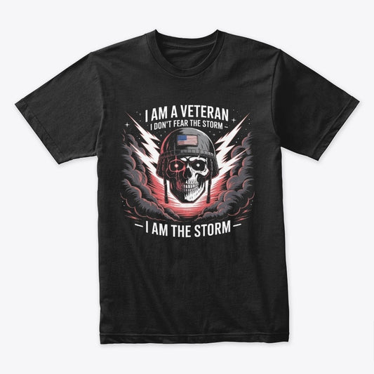 I Am the Storm Veteran T-Shirt