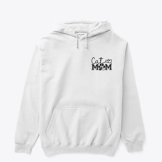 Cat Mom Hoodie – Double-Sided Design