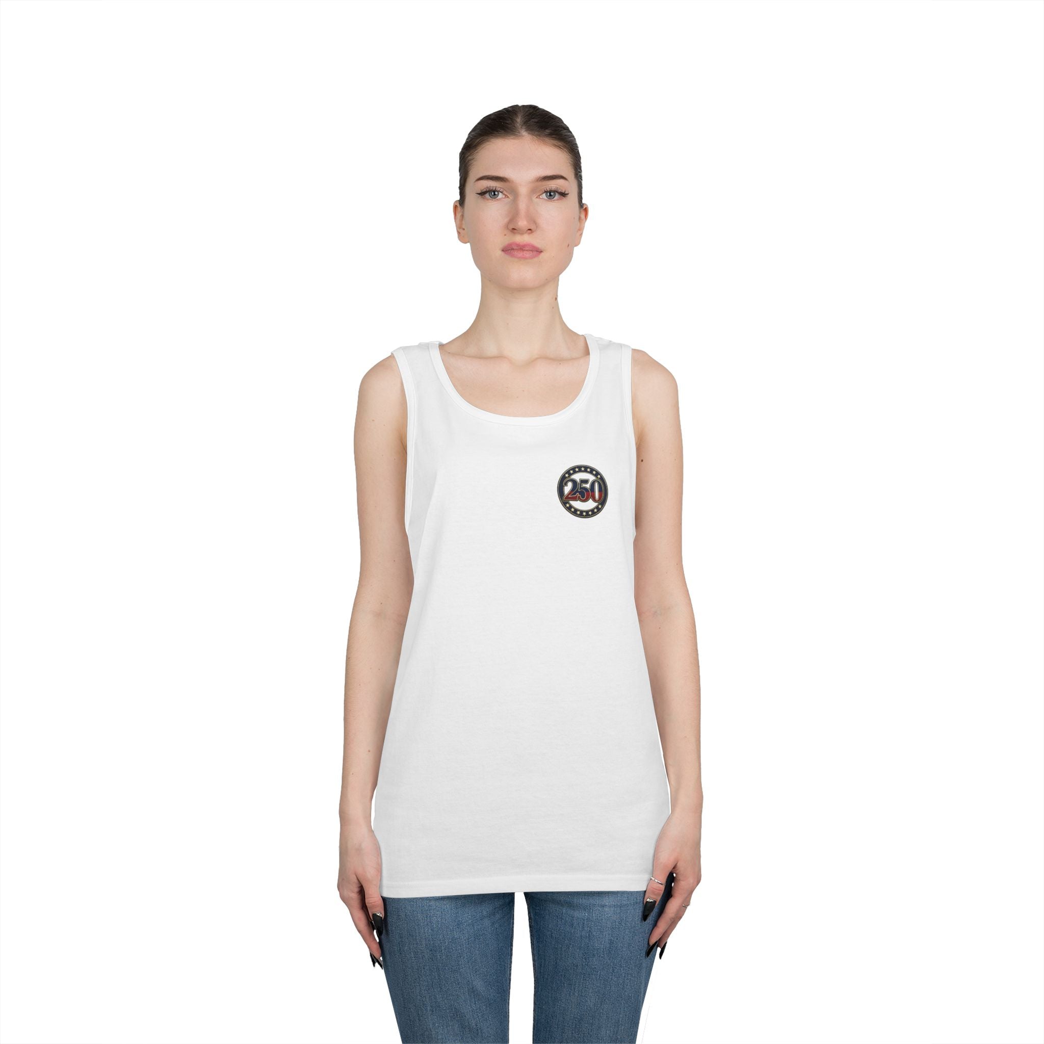 1776–2026 American Flag 250th Anniversary Patriotic Tank Top, Unisex