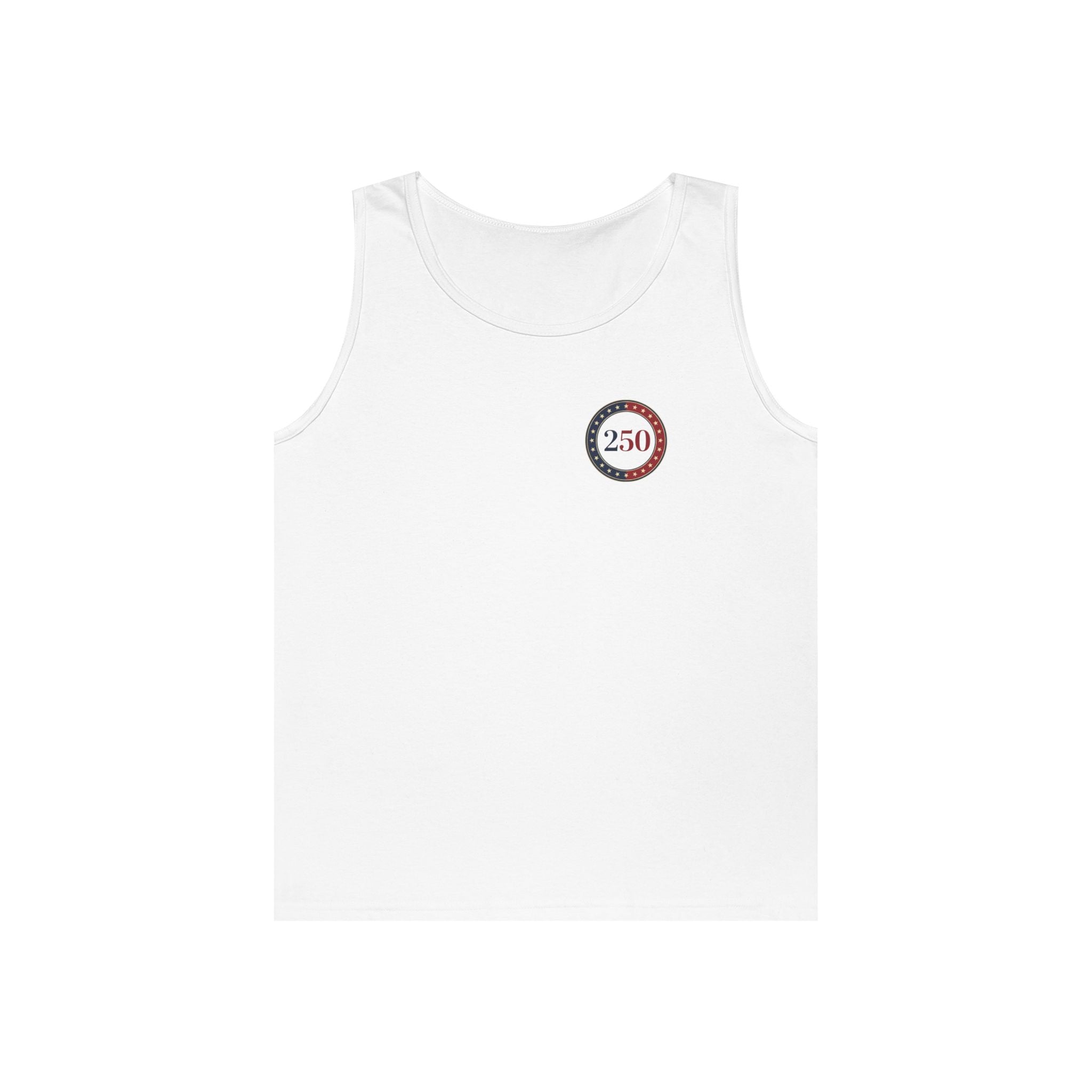 1776–2026 American Flag Tank Top — 250th USA Anniversary Patriotic Tank, Unisex