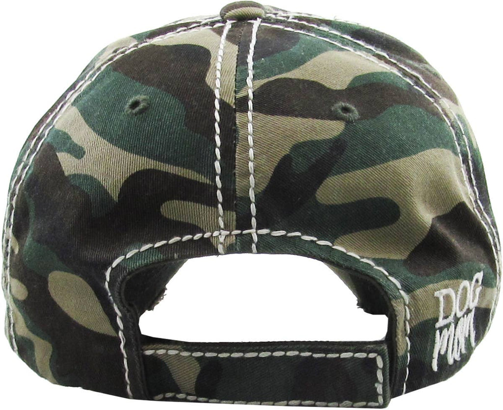 DOG MOM WASHED VINTAGE BALLCAP