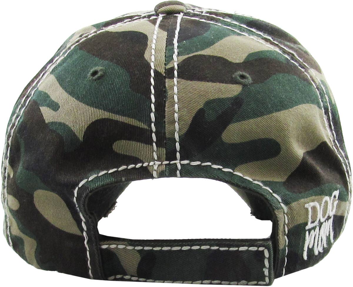 DOG MOM WASHED VINTAGE BALLCAP