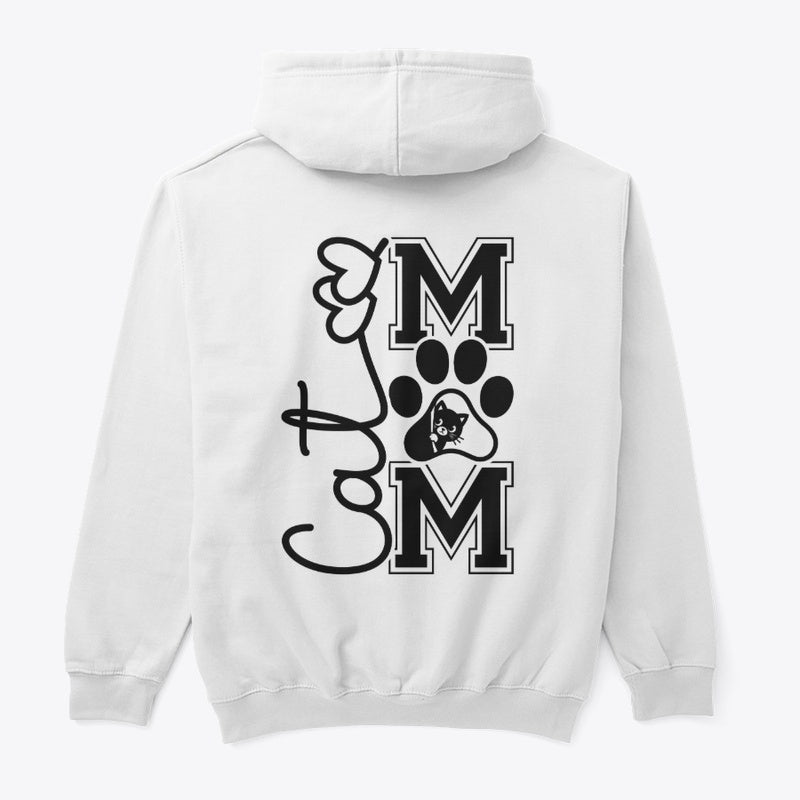 Cat Mom Hoodie – Double-Sided Design