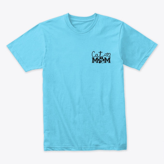 Cat Mom T-Shirt – Double-Sided Design