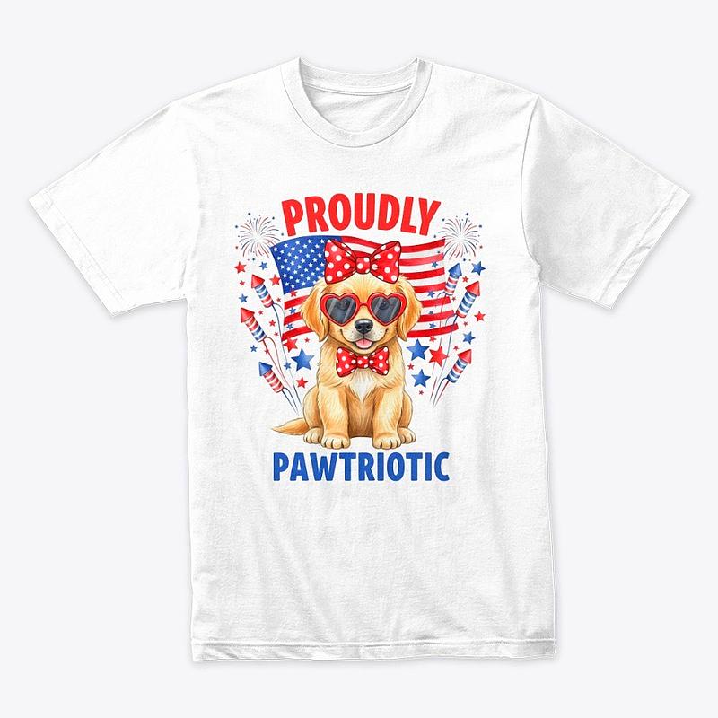 Proudly Pawtriotic T-Shirt