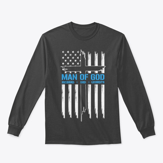 Man of God Sweater shirt – Christian Patriotic Apparel