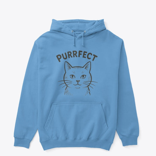 Purrfect Cat Lover Hoodie