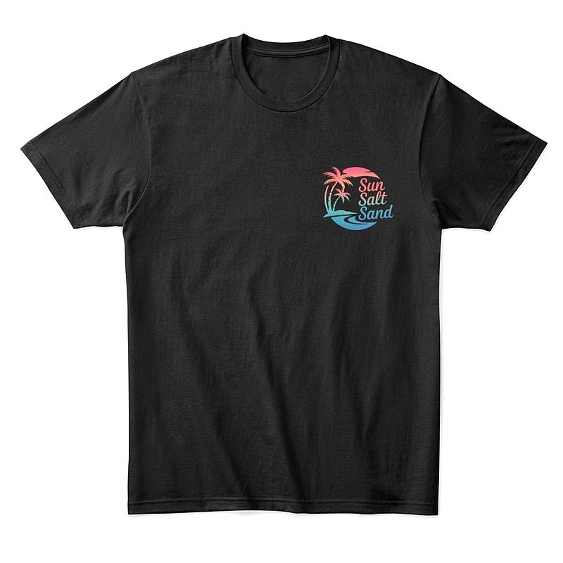 Sun Salt Sand Tropical Sunset T-Shirt – Front & Back Print