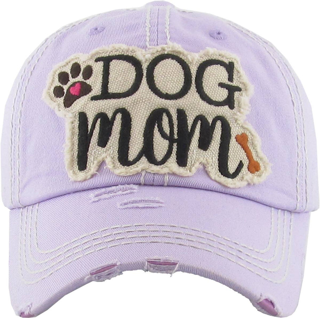 DOG MOM WASHED VINTAGE BALLCAP