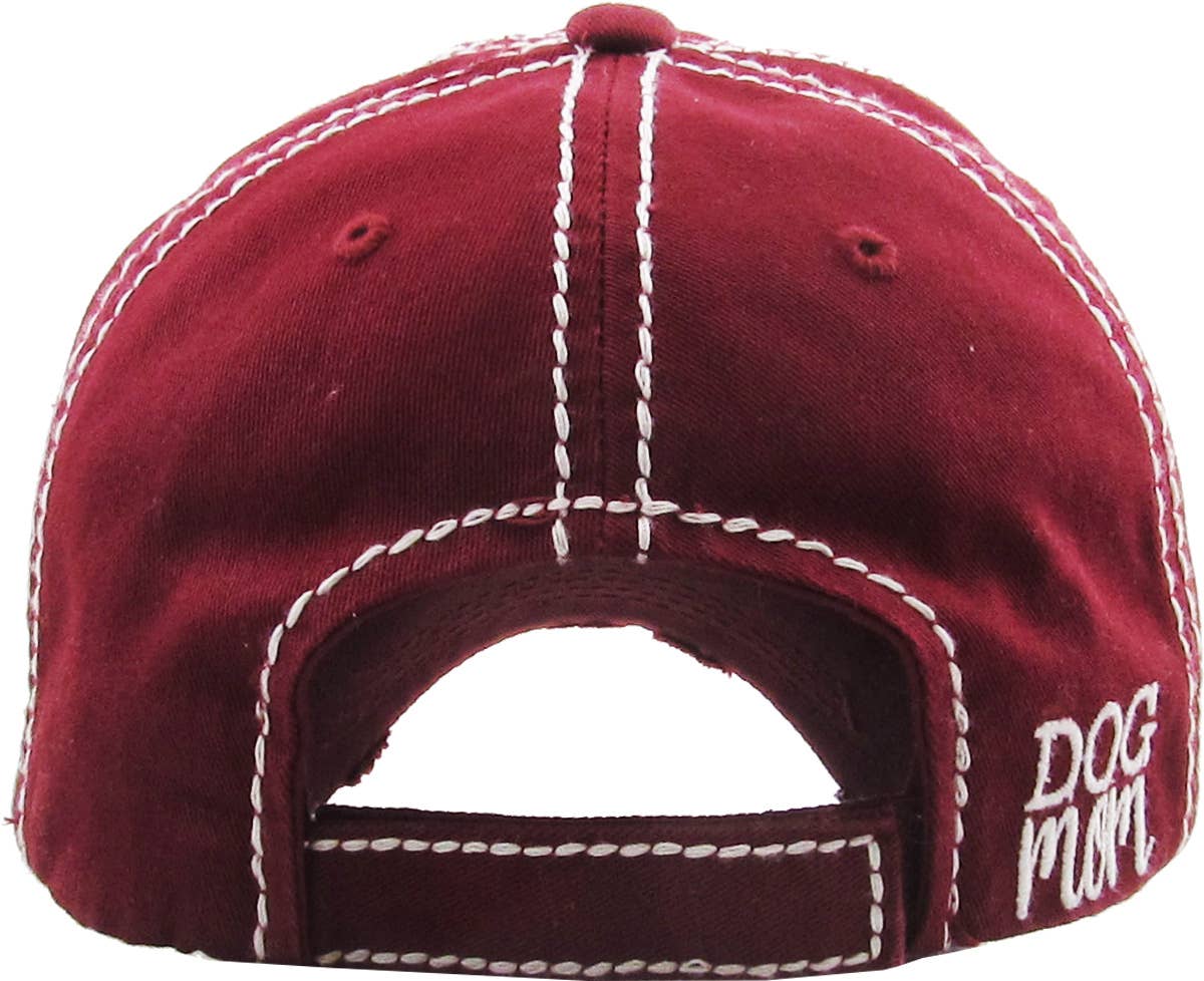 DOG MOM WASHED VINTAGE BALLCAP