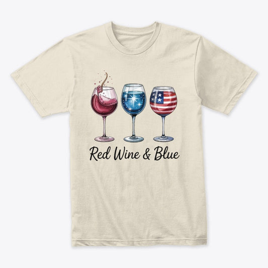 Red Wine & Blue T-Shirt